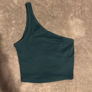 one shoulder strap top